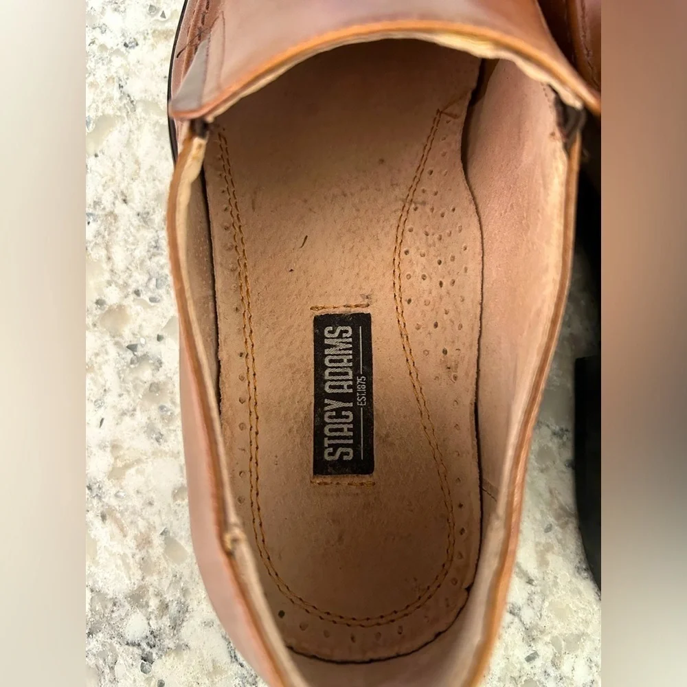 STACY ADAMS Leather Men's Loafers